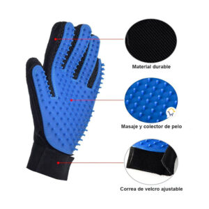 🐾 GUANTE REMOVEDOR DE PELO PARA MASCOTAS – Caricias que Limpian y Conectan 💙
