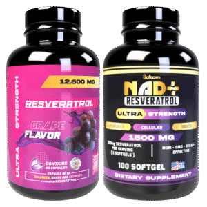 💎 RESVERATROL NAD+ RESVERATROL ULTRA STRENGTH AMERICANO – Vitalidad Celular y Juventud Activa